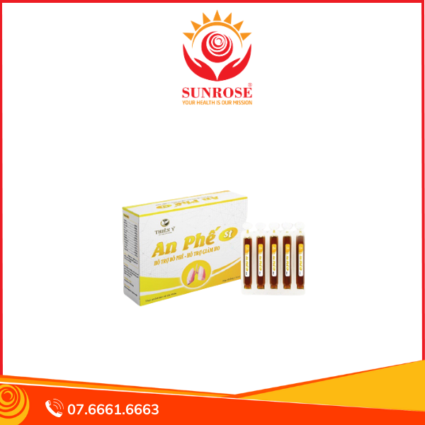  An Phế ST - Sản Phẩm Hỗ Trợ Giảm Ho Điều Trị Viêm Họng, Phế Quản & Phổi 