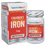  Viên uống Nano Children’s Iron – Bổ sung sắt cho trẻ – Hỗ trợ ngăn thiếu máu, tăng trưởng – Hộp 100 viên 