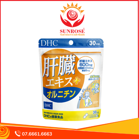  Viên uống bổ gan 30 ngày DHC 