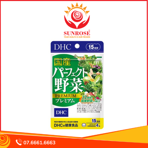  Viên uống rau củ 15 ngày DHC 
