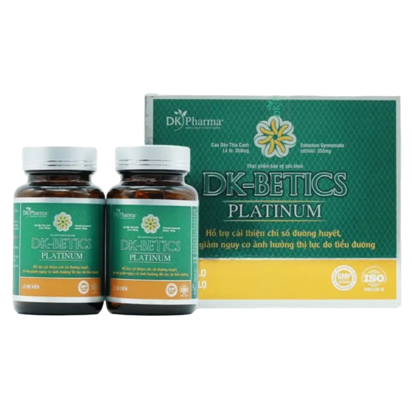  Viên tiểu đường DK-Betics Platinum (Hộp 120 viên) - Việt Nam 