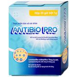  Thực phẩm bảo vệ sức khỏe Antibio Pro hỗ trợ bổ sung lợi khuẩn lactobacillus (20 gói x 1g) 