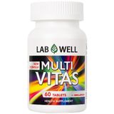  Viên nén Multi Vitas Lab Well bổ sung vitamin và khoáng chất cho cơ thể (60 viên) 