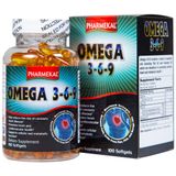  Viên uống Omega 3-6-9 Pharmekal hỗ trợ giảm nguy cơ xơ vữa động mạch (100 viên) 