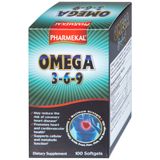  Viên uống Omega 3-6-9 Pharmekal hỗ trợ giảm nguy cơ xơ vữa động mạch (100 viên) 