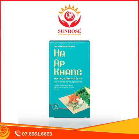  Thực phẩm bảo vệ sức khỏe Hạ Áp Khang (30 viên) 
