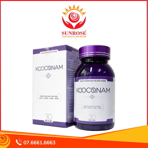  Thực phẩm bảo vệ sức khoẻ Kooconam (30 viên) 
