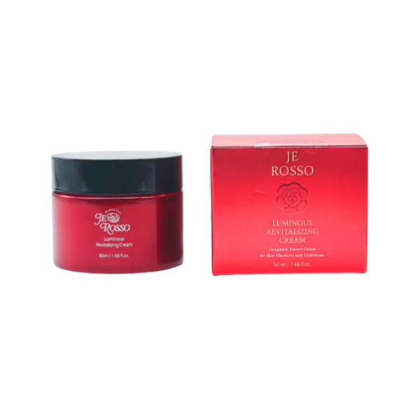  Kem dưỡng JE ROSSO bổ sung độ ẩm hỗ trợ làm mờ nếp nhăn 50ml - JE ROSSO Luminous Revitalizing Cream 