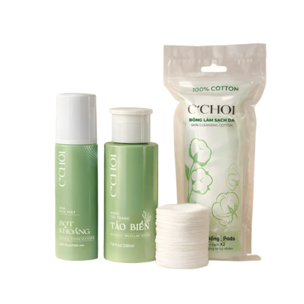  Combo giải pháp làm sạch da 