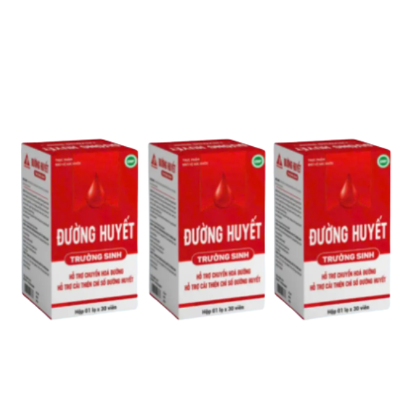  Combo 3 hộp đường huyết trường sinh 