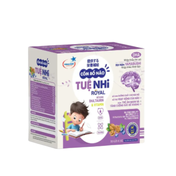  Cốm bổ não Tuệ Nhi Royal - Sản phẩm bổ sung dưỡng chất cho não bộ 
