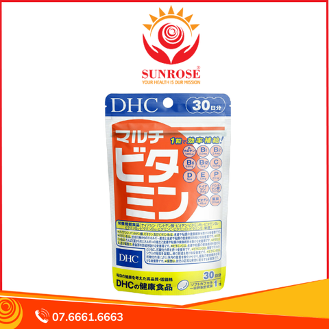  Viên Uống Bổ Sung Vitamin Tổng Hợp DHC 30 Viên 