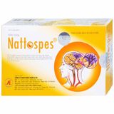  Viên uống Nattospes Á Âu hỗ trợ giảm nguy cơ hình thành và làm tan cục máu đông (3 vỉ x 10 viên) 