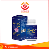  Viên uống Sleepy – Hỗ trợ ngủ ngon, ngủ sâu giấc – Lọ 80 viên – Nhật Bản 