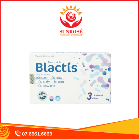  Dung dịch uống Meracine Blactis bổ sung men vi sinh hỗ trợ hệ tiêu hóa (Hộp 20 ống) 