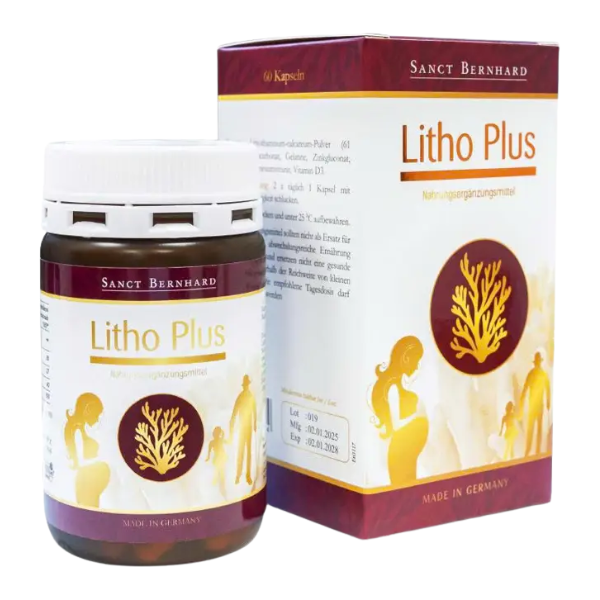  Viên uống Litho Plus bổ sung canxi (hộp 30 viên) - Đức 