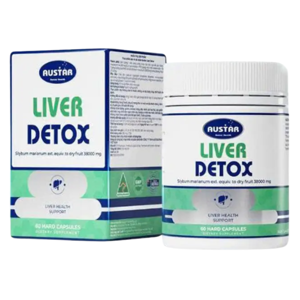  Viên Uống Austar Liver Detox – Hổ Trợ Thải Độc Và Cải Thiện Chức Năng Gan (Hộp 60 Viên) - Australia 