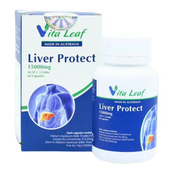  Viên uống Liver Protect 15000mg – Bảo vệ và duy trì chức năng gan (hộp 60 viên) - Australia 