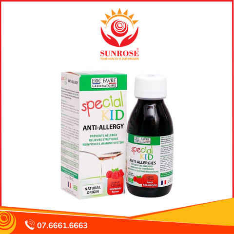  Siro Special Kid Anti-Allergies giúp giảm dị ứng, tăng cường sức đề kháng (125ml) 