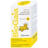  Men vi sinh BioGaia Protectis Baby Drops Vitamin D3 bổ sung lợi khuẩn cho đường tiêu hóa và vitamin D (5ml) 