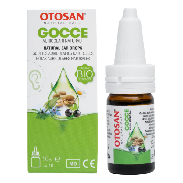  Nhỏ Tai Otosan Cho Bé Từ 1 Tuổi – Làm Mềm Ráy – Giảm Viêm Ngứa Tai – Thảo Dược Tự Nhiên (Chai 10ml) - Italy 