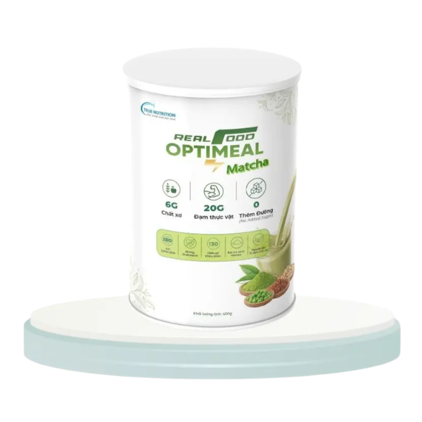  Đạm thực vật Optimeal (Matcha) (Lon 400g) - Việt Nam 