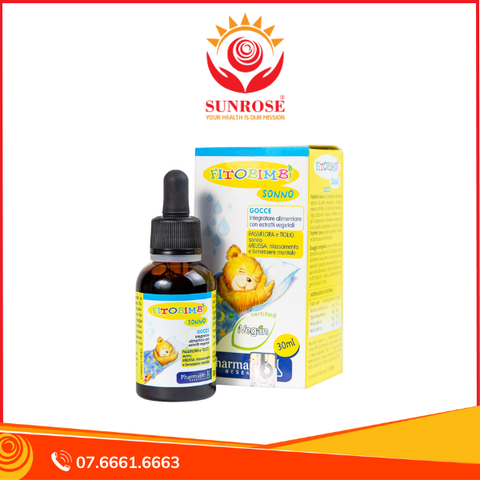  Siro Fitobimbi Sonno giúp bé ngủ ngon chai 30ml 