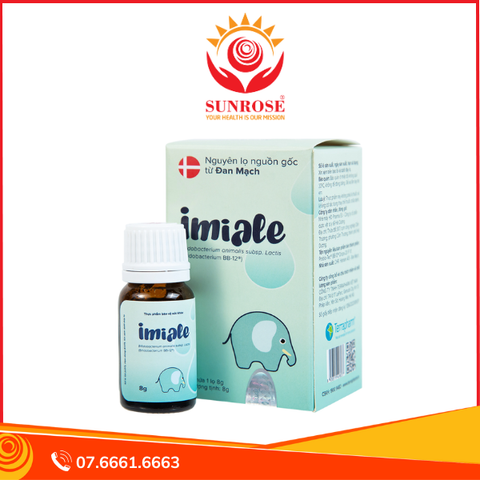  Dung dịch Imiale CHR Hansen A/S bổ sung lợi khuẩn, hỗ trợ cải thiện hệ vi sinh đường ruột (8g) 