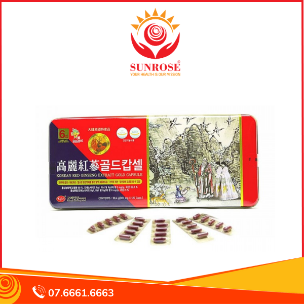  Viên Hồng Sâm Nhung Hươu Linh Chi KGS 98,4g 