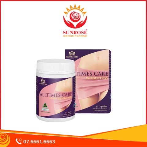  Viên uống Alltimes Care Platinum Weightloss 3300mg  hỗ trợ giảm cân (Hộp 50 viên) 