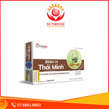  Viên uống Bình Vị Thái Minh hỗ trợ giảm acid dịch vị (Hộp 20 viên) 