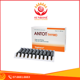  Dung dịch uống Antot Thymo Traphaco tăng cường sức đề kháng (2 vỉ x 10 ống x 10ml) 