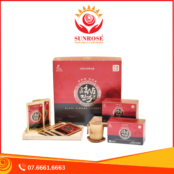  Chiết Xuất Hắc Sâm Gold KGS 70ml x 30 Gói 