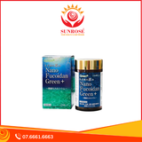  Nano Fucoidan Green+ Hỗ Trợ Giảm Tác Hại Hoá Trị Xạ Trị & Nâng Cao Đề Kháng Hộp 120 Viên 