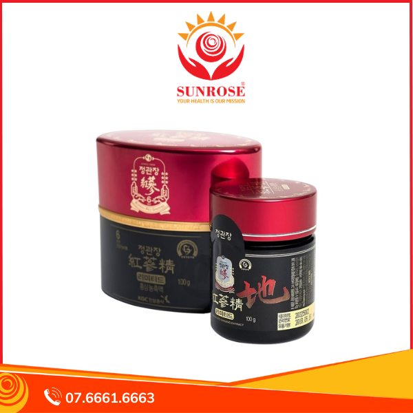  Tinh Chất Địa Sâm Thượng Hạng Hàn Quốc KGC Extract Limited 100G 