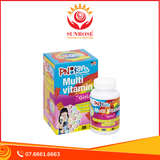  Kẹo dẻo PN Kids Multi Vitamin + Minerals bổ sung vitamin cho bé gái hộp 30 viên 