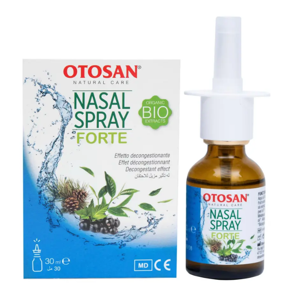  Xịt Mũi Xoang Otosan Forte – Giảm Nghẹt Mũi, Viêm Xoang, Viêm Mũi Dị Ứng Hiệu Quả – Tinh Dầu Tự Nhiên (Lọ 30ml) - Italy 