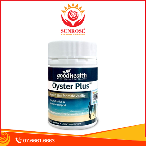  Viên uống tinh chất hàu Oyster Plus hỗ trợ tăng cường sinh lực, tăng cường đề kháng cho nam giới (Hộp 30 viên) 