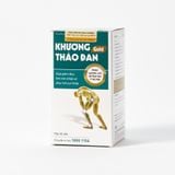  Viên uống Khương Thảo Đan Gold giảm đau và phục hồi sụn khớp (Hộp 30 viên) 