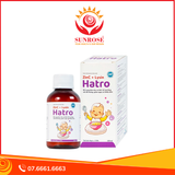  Siro ZinC + Lysin Hatro bổ sung kẽm, hỗ trợ tăng sức đề kháng cho trẻ (120ml) 