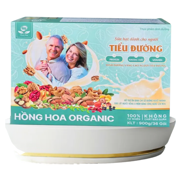  Sữa hạt dành cho người tiểu đường – Sữa Hạt thuần chay an toàn (Hộp 36 gói), Việt Nam 