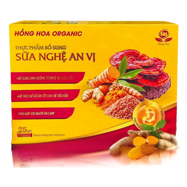  Sữa nghệ an vị (Hộp 25 gói) - Việt Nam 