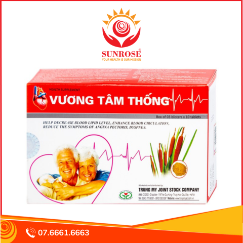  Thực phẩm bảo vệ sức khỏe Vương Tâm Thống (30 viên) 