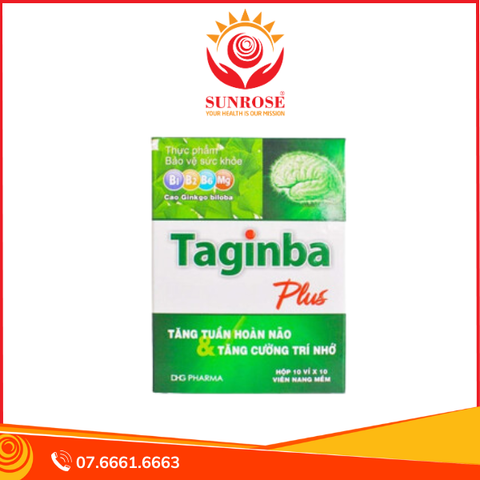  Thực phẩm bảo vệ sức khỏe Taginba Plus (100 viên) 