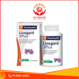  Viên uống bổ gan Livogard 3Plus- giúp tăng cường chức năng gan, thanh nhiệt giải độc gan (60 viên) 