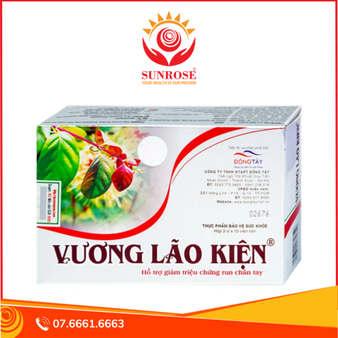  Thực phẩm bảo vệ sức khỏe Vương Lão Kiện (180 viên ) 