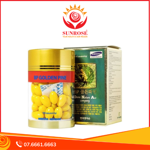  Thực phẩm bảo vệ sức khỏe BP Golden Pine (100 viên) 