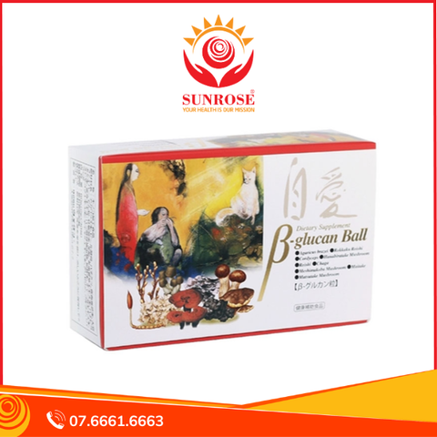  Thực phẩm bảo vệ sức khỏe Beta-Glucan Ball (30 gói) 