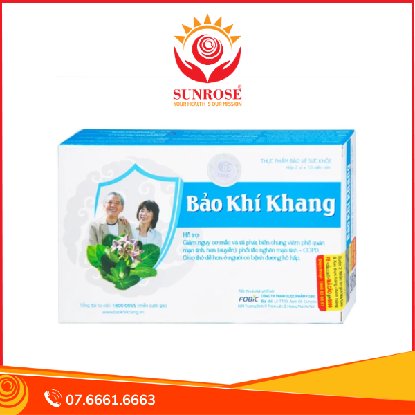  Thực phẩm bảo vệ sức khỏe Bảo Khí Khang (20 viên) 