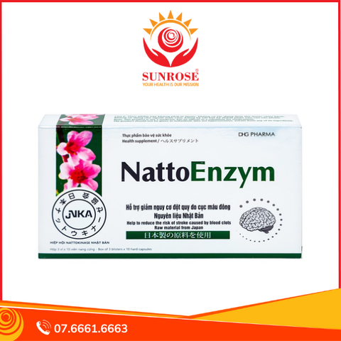  Thực phẩm bảo vệ sức khỏe NattoEnzym 1000 (20 viên) 